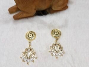 Boucles d'oreilles Fleur de lotus