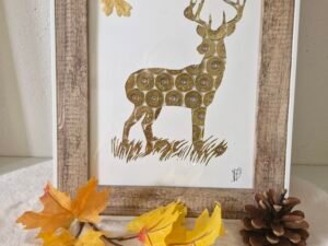 Décoration motif cerf