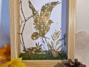 Cadre vitrine bécasse