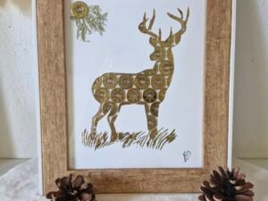 Décoration motif cerf