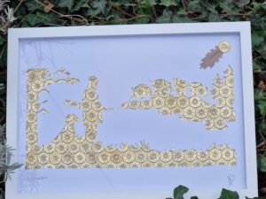 Chasseur et sanglier