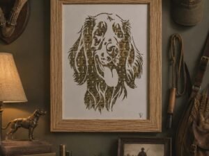Cadre chien satter